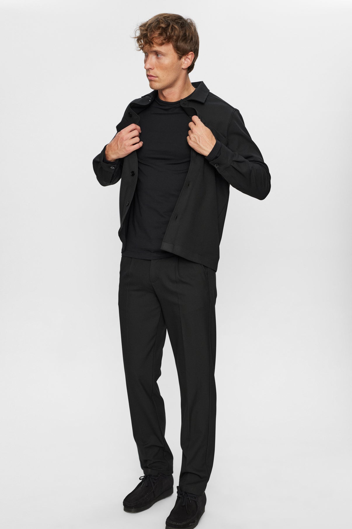 Vince - Klassiske bukser med læg