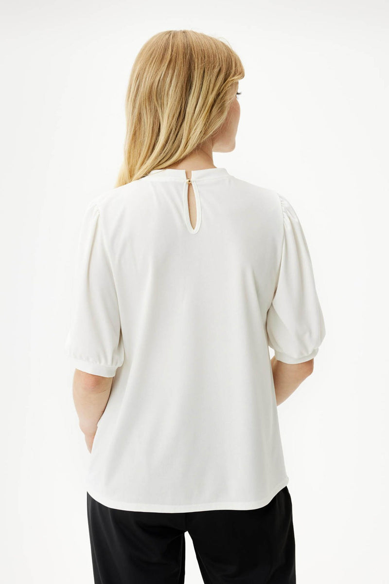 InFront Grazia blouse 1/2 sleeves plain