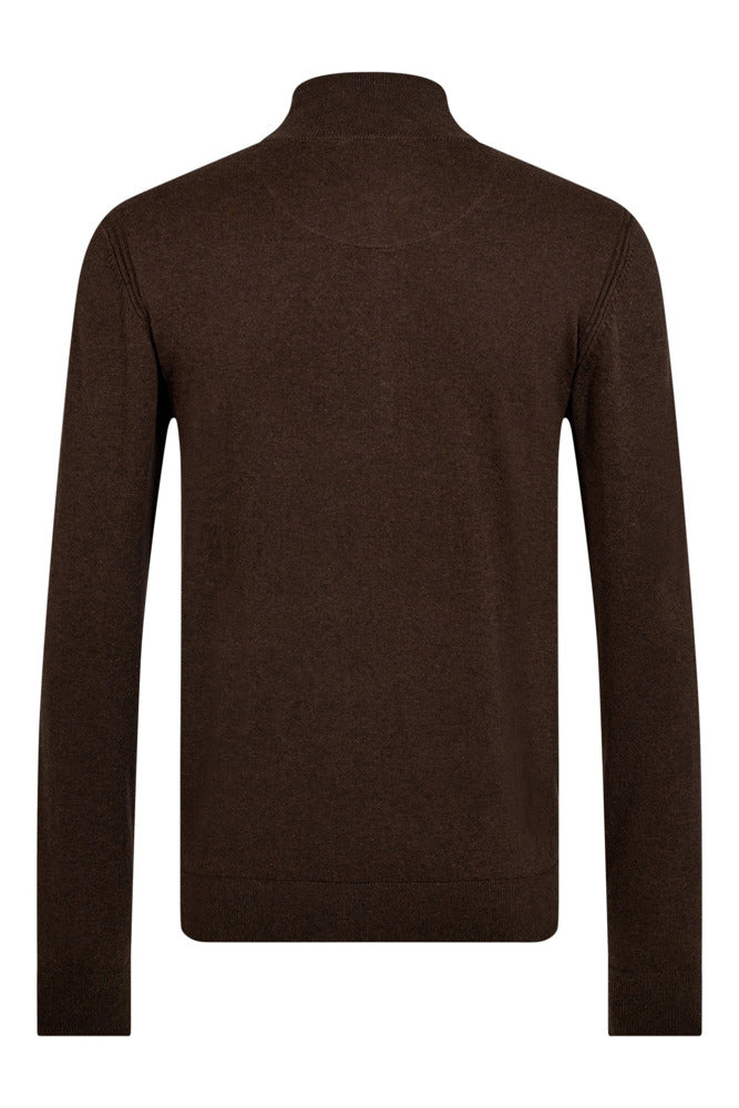 Lasso - Half zip striktrøje med høj hals