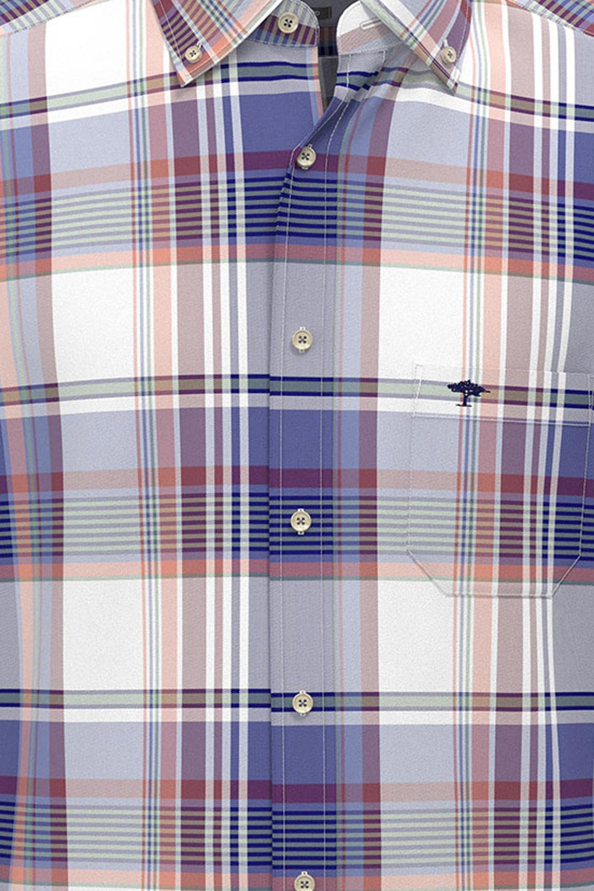 FYNCH-HATTON Multicolor Washed Oxford