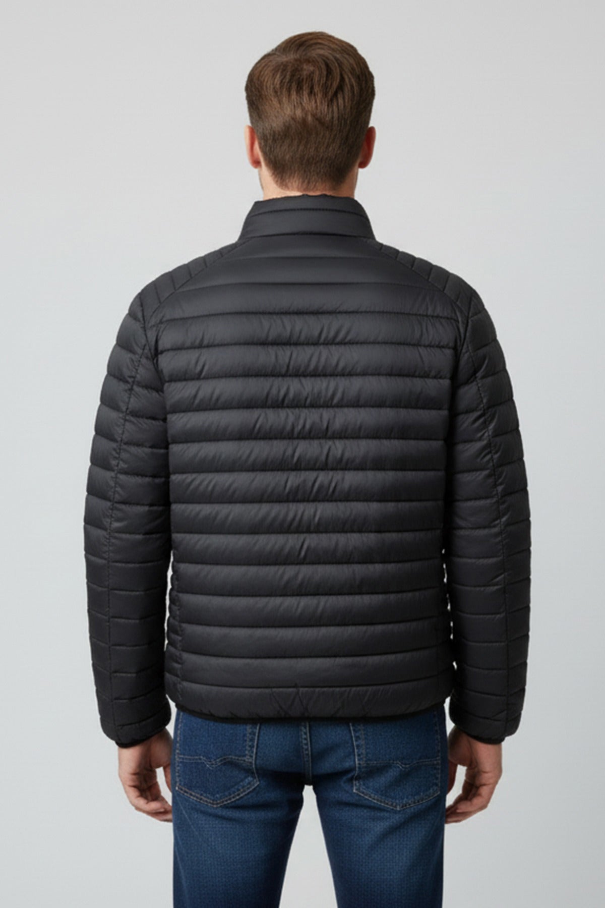 Lun pufferjakke med lommer