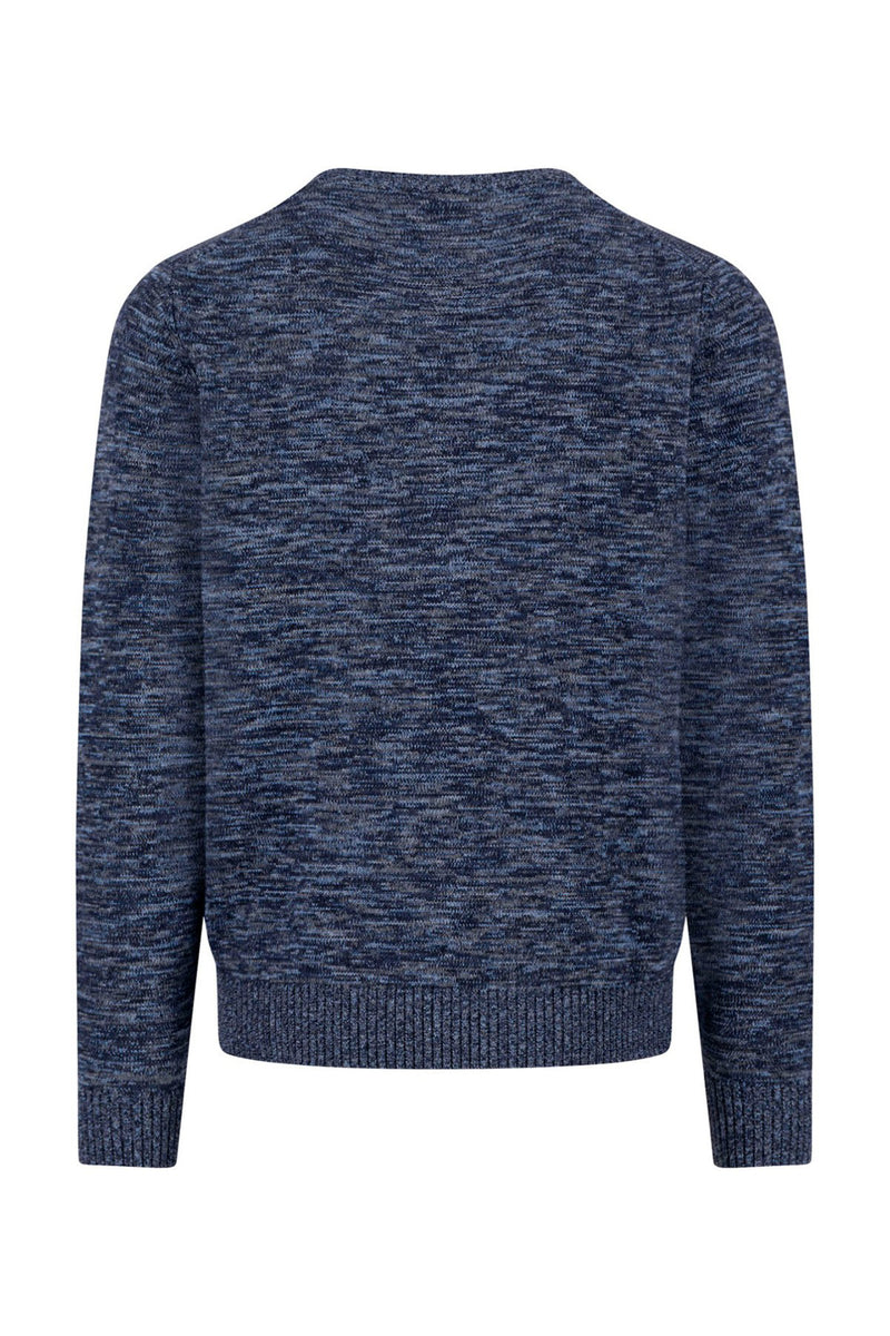 FYNCH-HATTON O-Neck, twisted mouliné