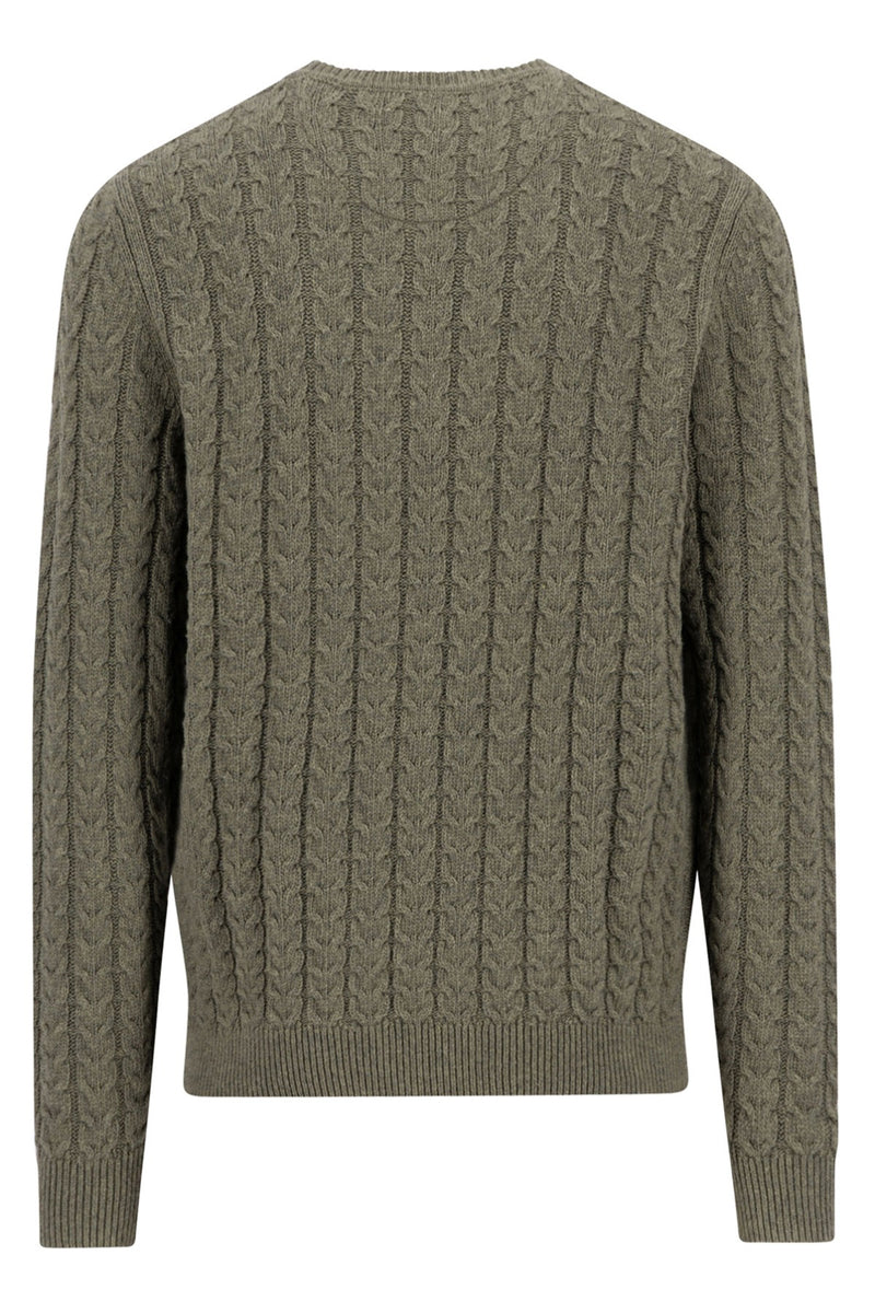 FYNCH-HATTON O-Neck, Soft Knit Cable