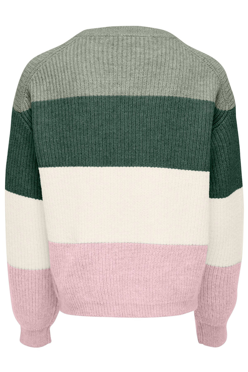 KIDS ONLY KOGSANDY L/S STRIPE PULLOVER KNT NOOS