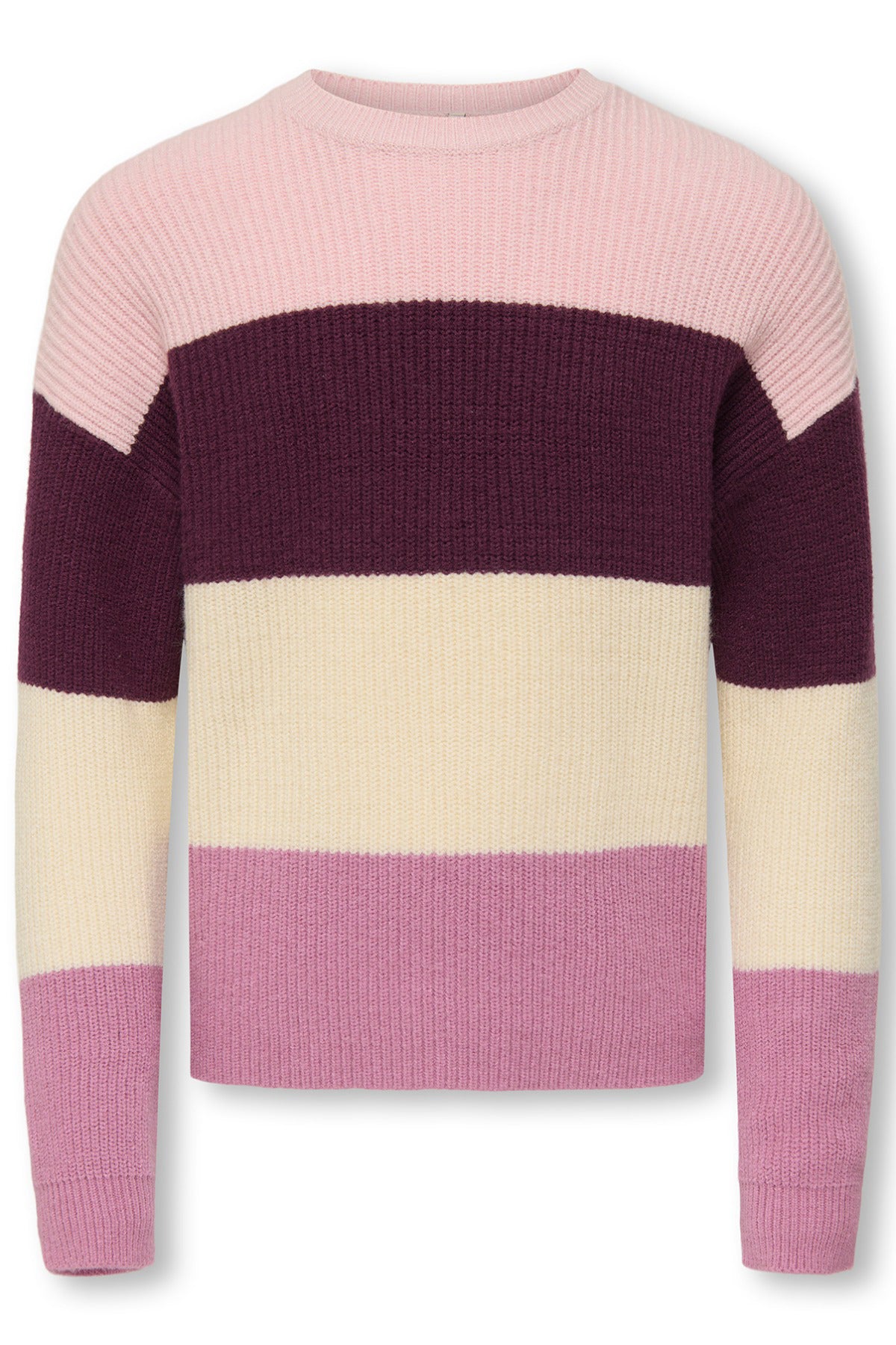 KIDS ONLY KOGSANDY L/S STRIPE PULLOVER KNT NOOS