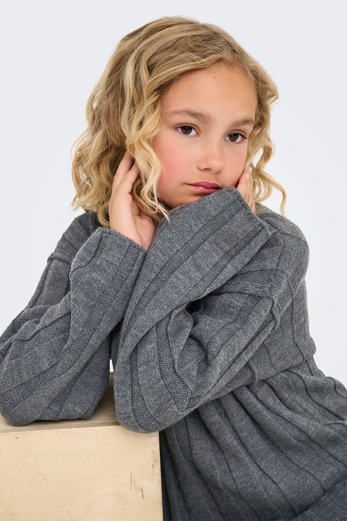 KIDS ONLY KOGTESSA L/S O-NECK PULLOVER KNT