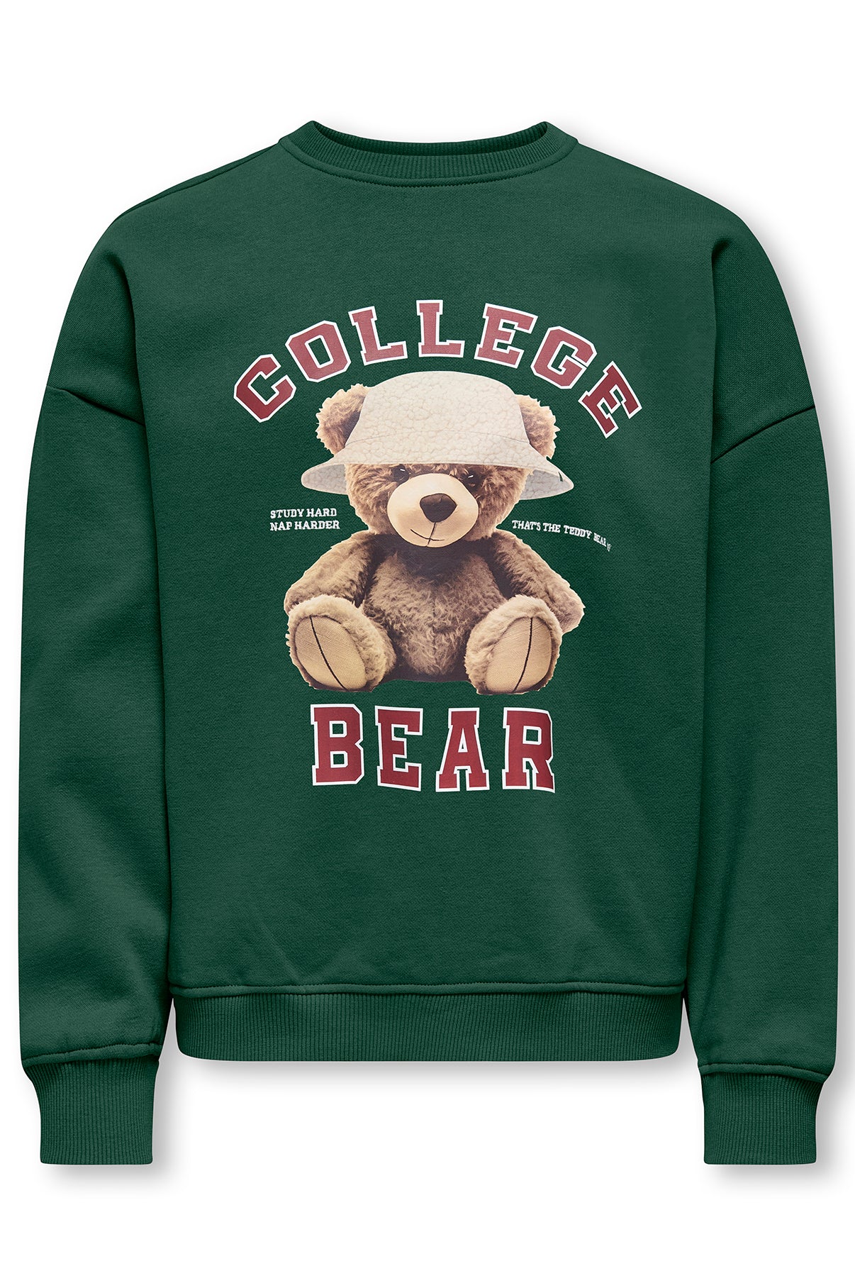 KIDS ONLY KOGBILA L/S OVZ PRINT O-NECK SWT NOOS