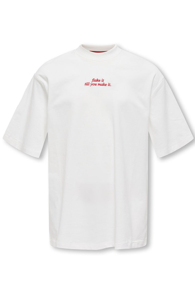 KIDS ONLY KOGBABETTE LIFE LOOSE S/S TEE JRS