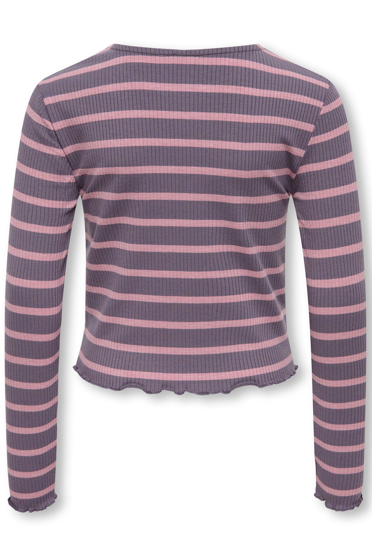 KIDS ONLY KOGALLY STRIPED L/S O-NECK TOP JRS