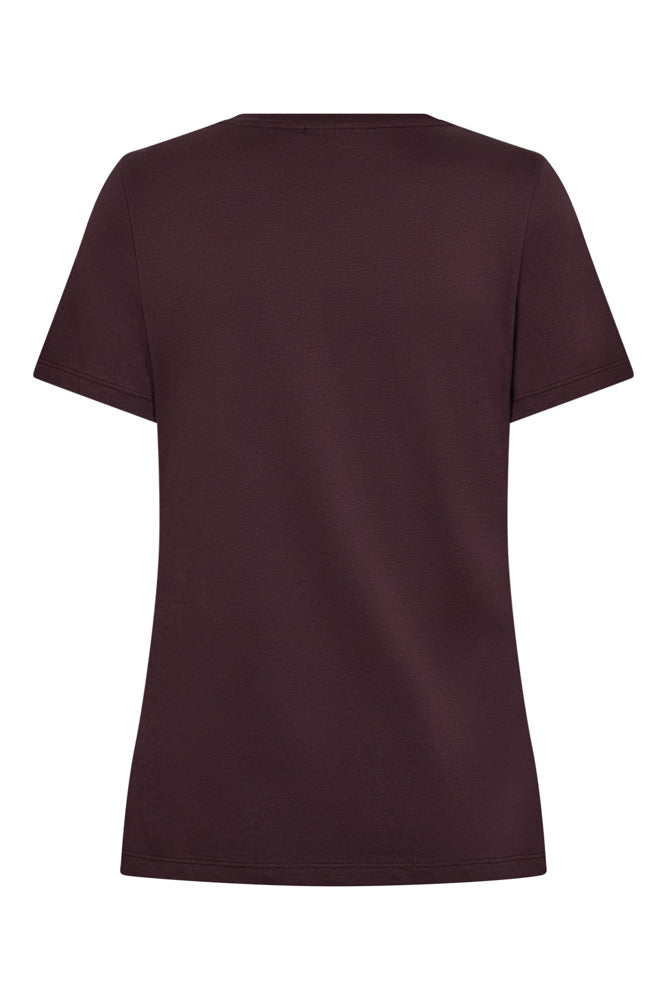 Faith - T-shirt med printdetalje