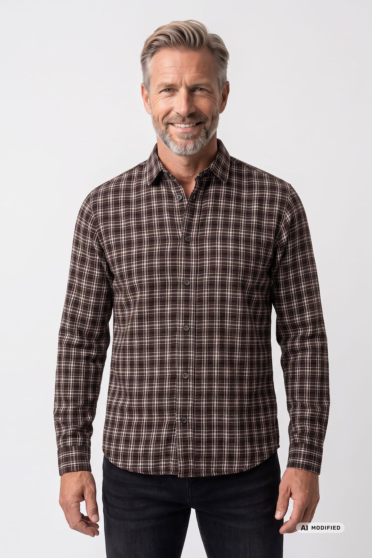 Lars - Flannelskjorte med tern