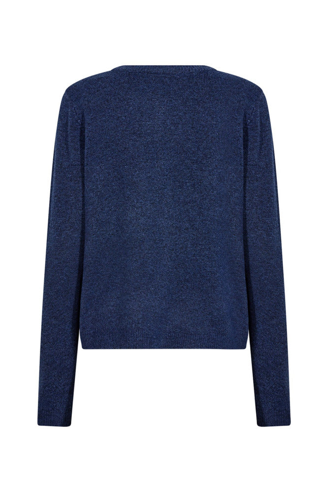 Ave - Strikcardigan med knapper