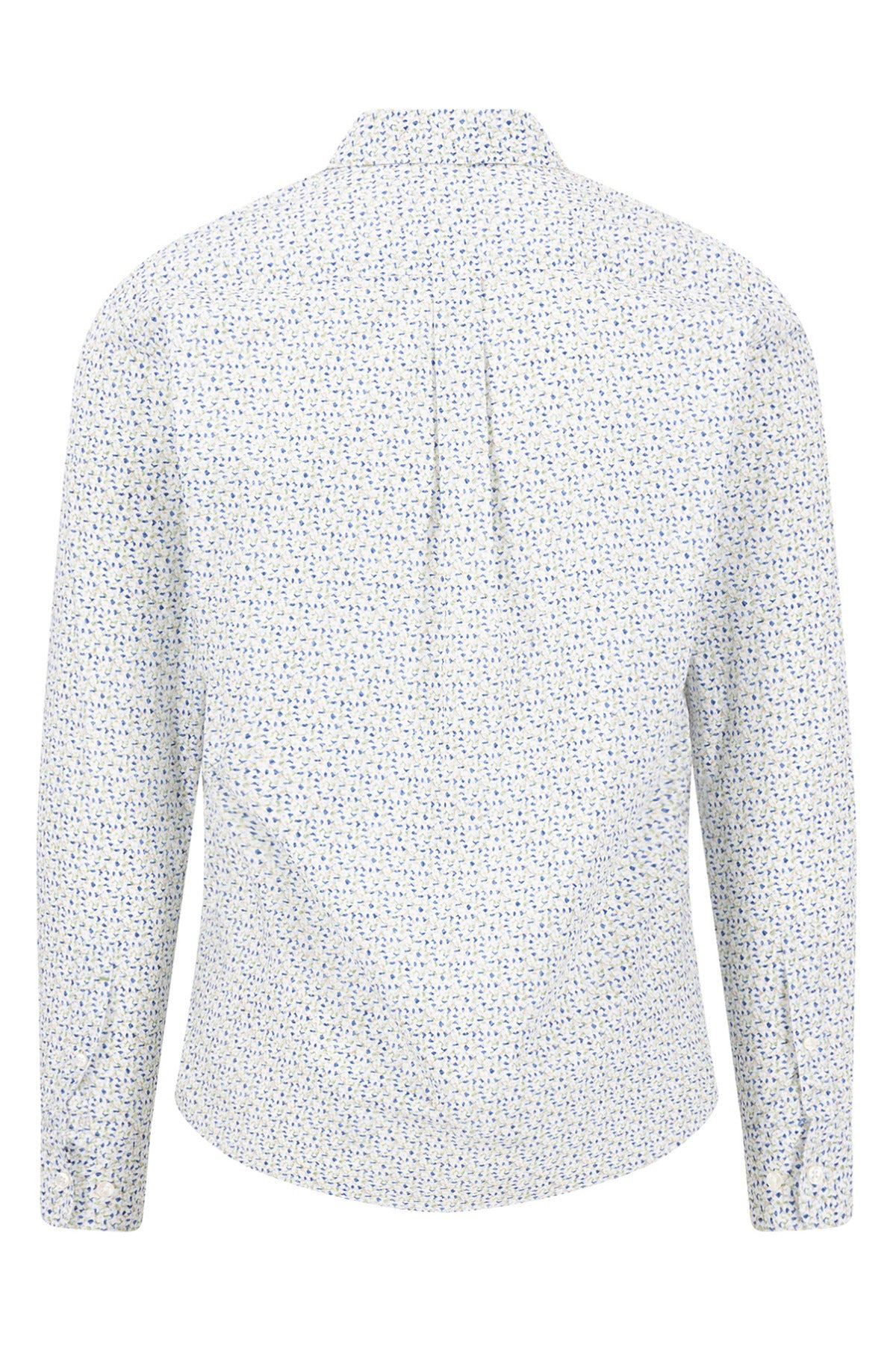 Mønstret skjorte med sommerprint