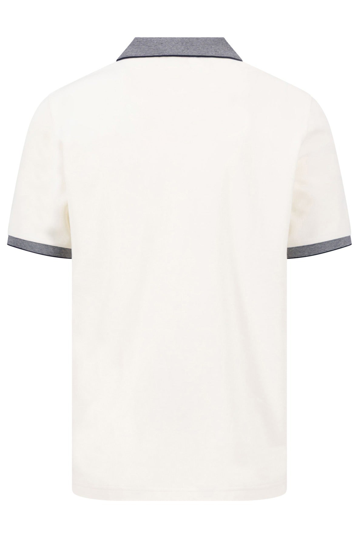 Polo t-shirt med kontrastdetaljer