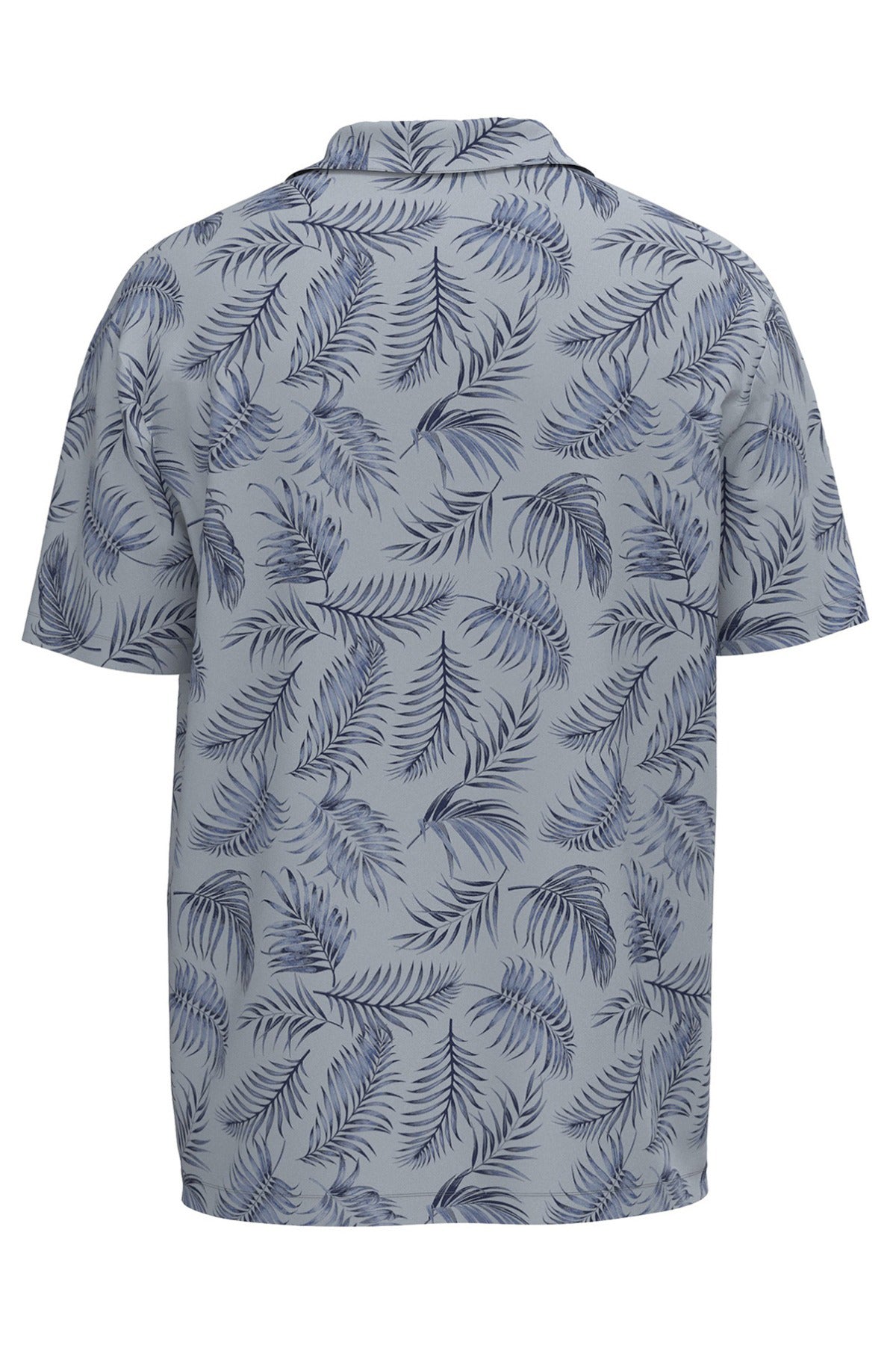 Resortshirt - Kortærmet skjorte med palmeprint