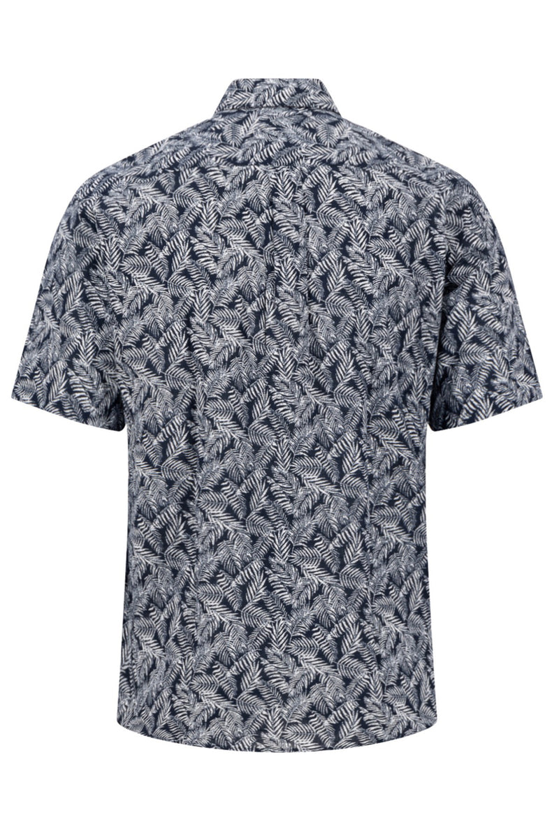 Kortærmet skjorte med print