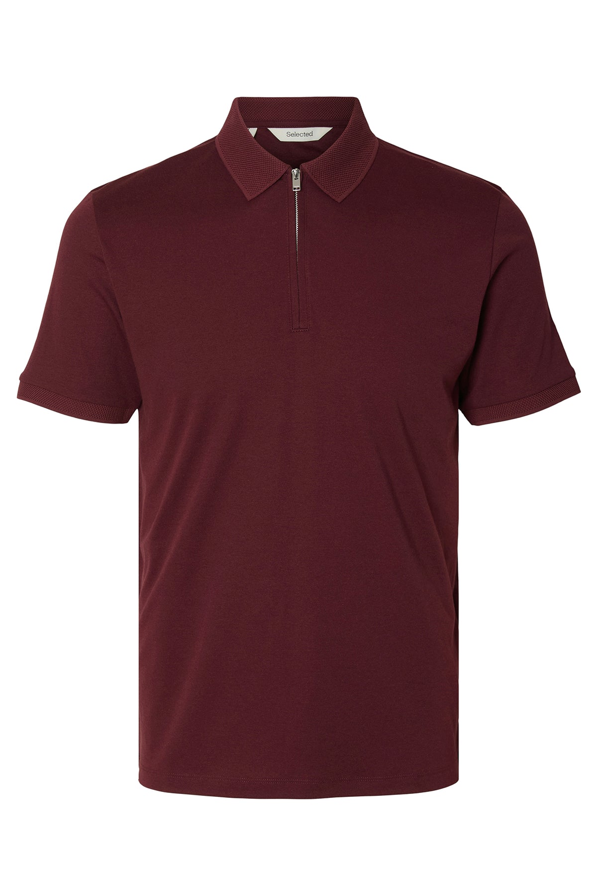 SLHFAVE - Polo med half zip