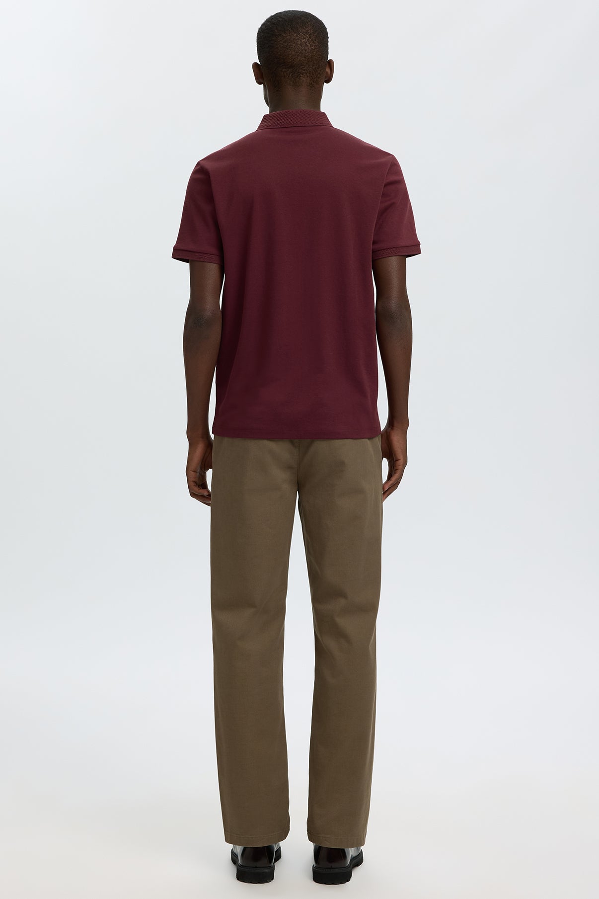 SLHFAVE - Polo med half zip