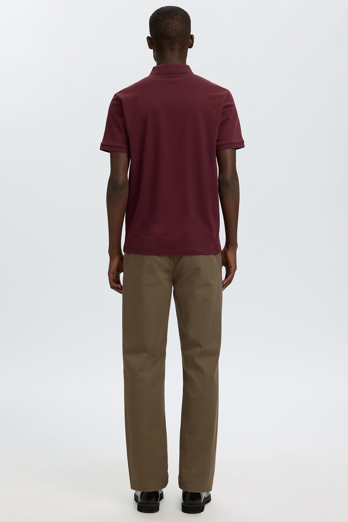 SLHFAVE - Polo med half zip