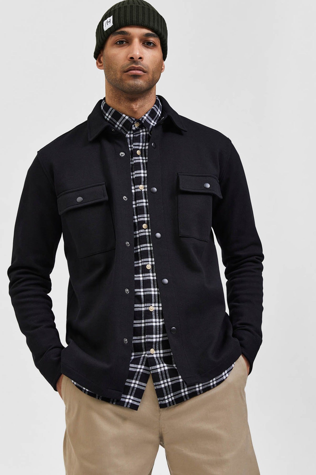 SELECTED HOMME SLHJACKIE SWEAT JACKET NOOS