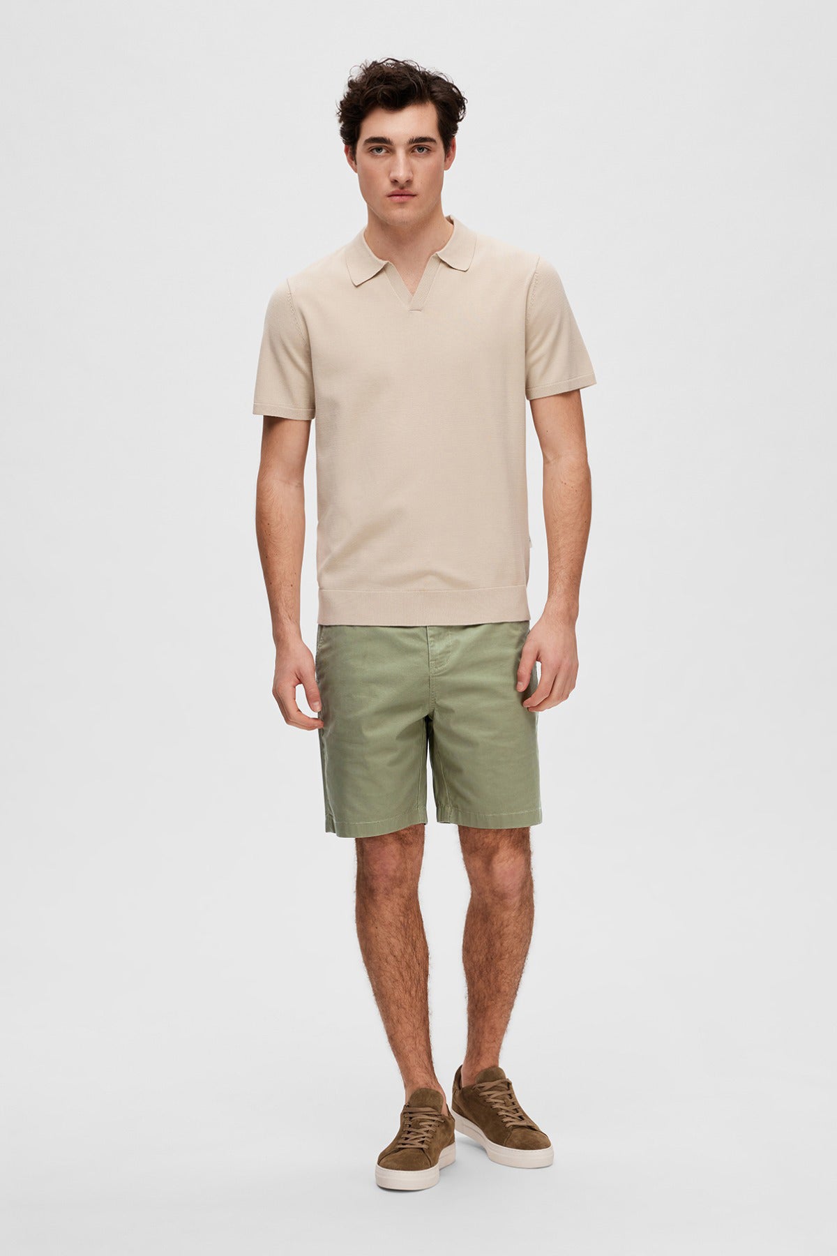 SELECTED HOMME SLHTELLER SS KNIT POLO