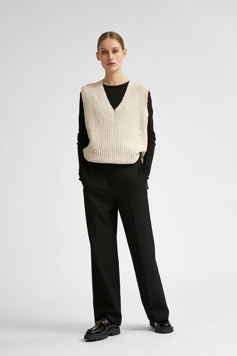 SELECTED FEMME SLFRITA MW WIDE PANT FD NOOS