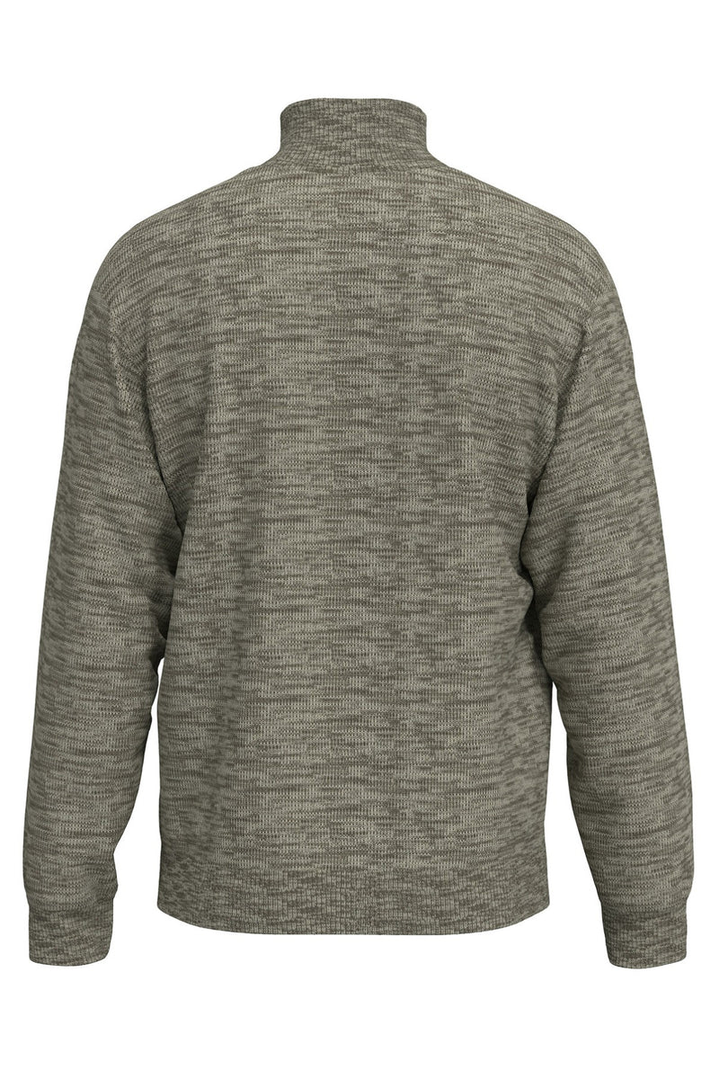 SELECTED HOMME SLHDANE LS KNIT STRUCTURE HALF ZIP NOOS