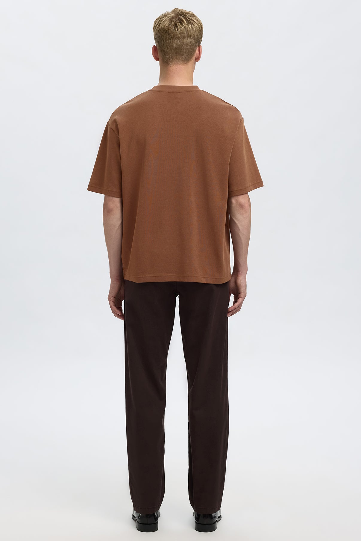 SELECTED HOMME SLHLOOSEOSCAR SS O-NECK TEE NOOS