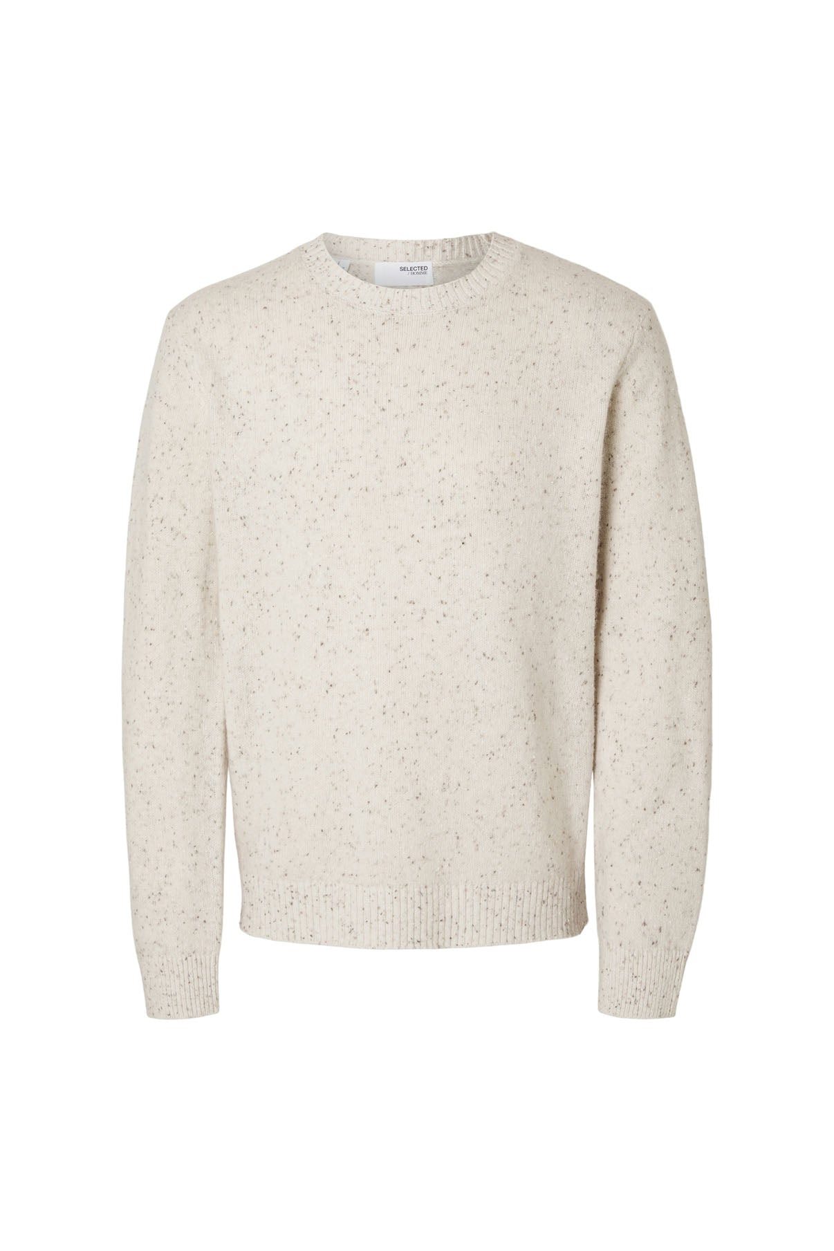 SELECTED HOMME SLHNEIL LS KNIT NEPS CREW NECK