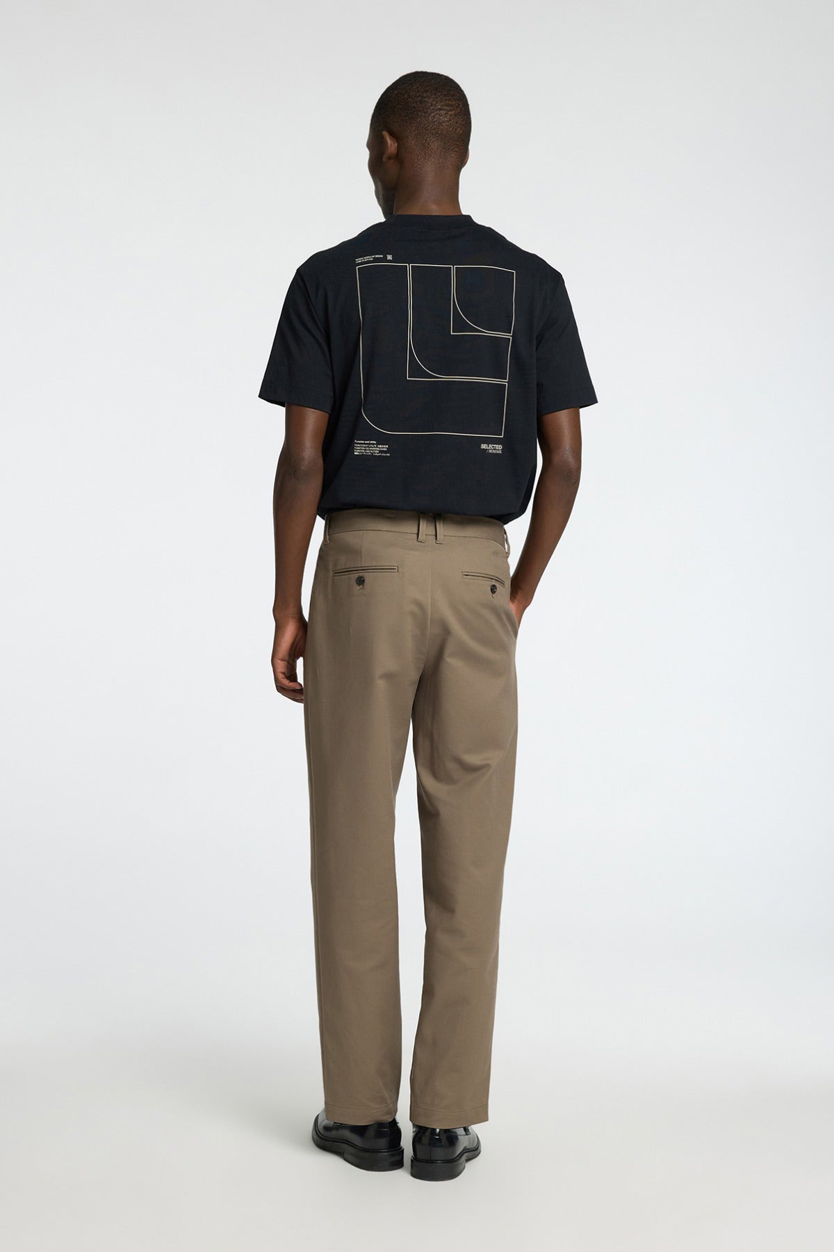 SELECTED HOMME SLH190-REGULAR TAPERED ADAM PLEAT PANT
