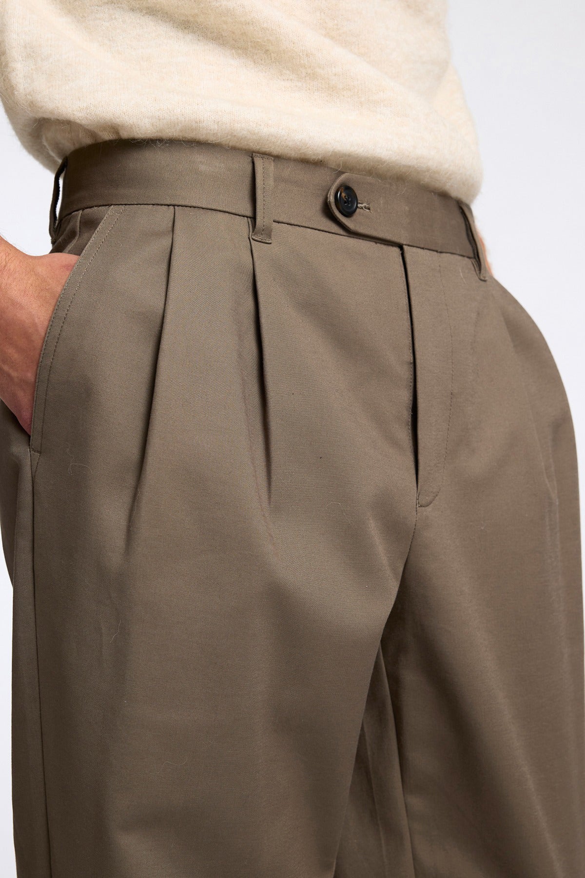 SELECTED HOMME SLH190-REGULAR TAPERED ADAM PLEAT PANT