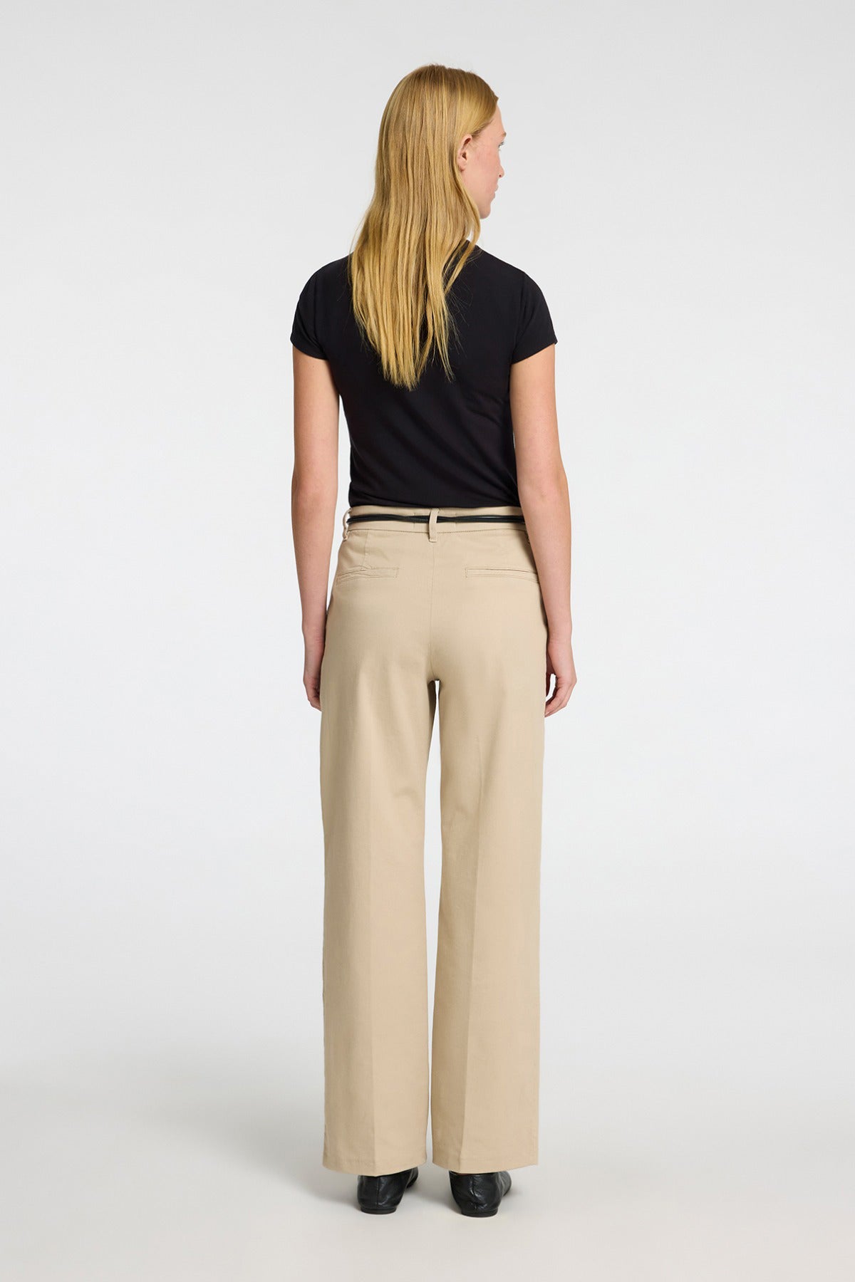 SELECTED FEMME SLFVERA-RITA MW WIDE PANT NOOS