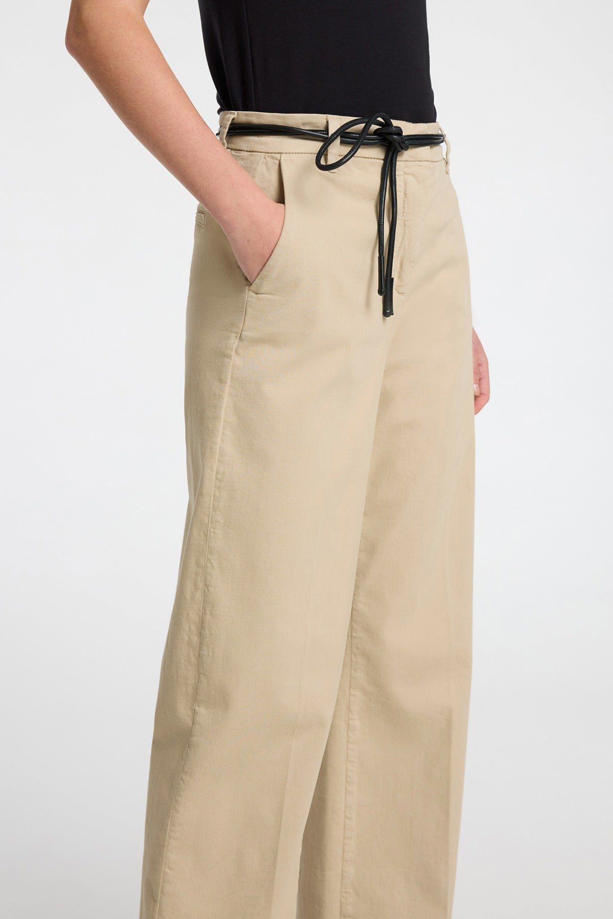 SELECTED FEMME SLFVERA-RITA MW WIDE PANT NOOS