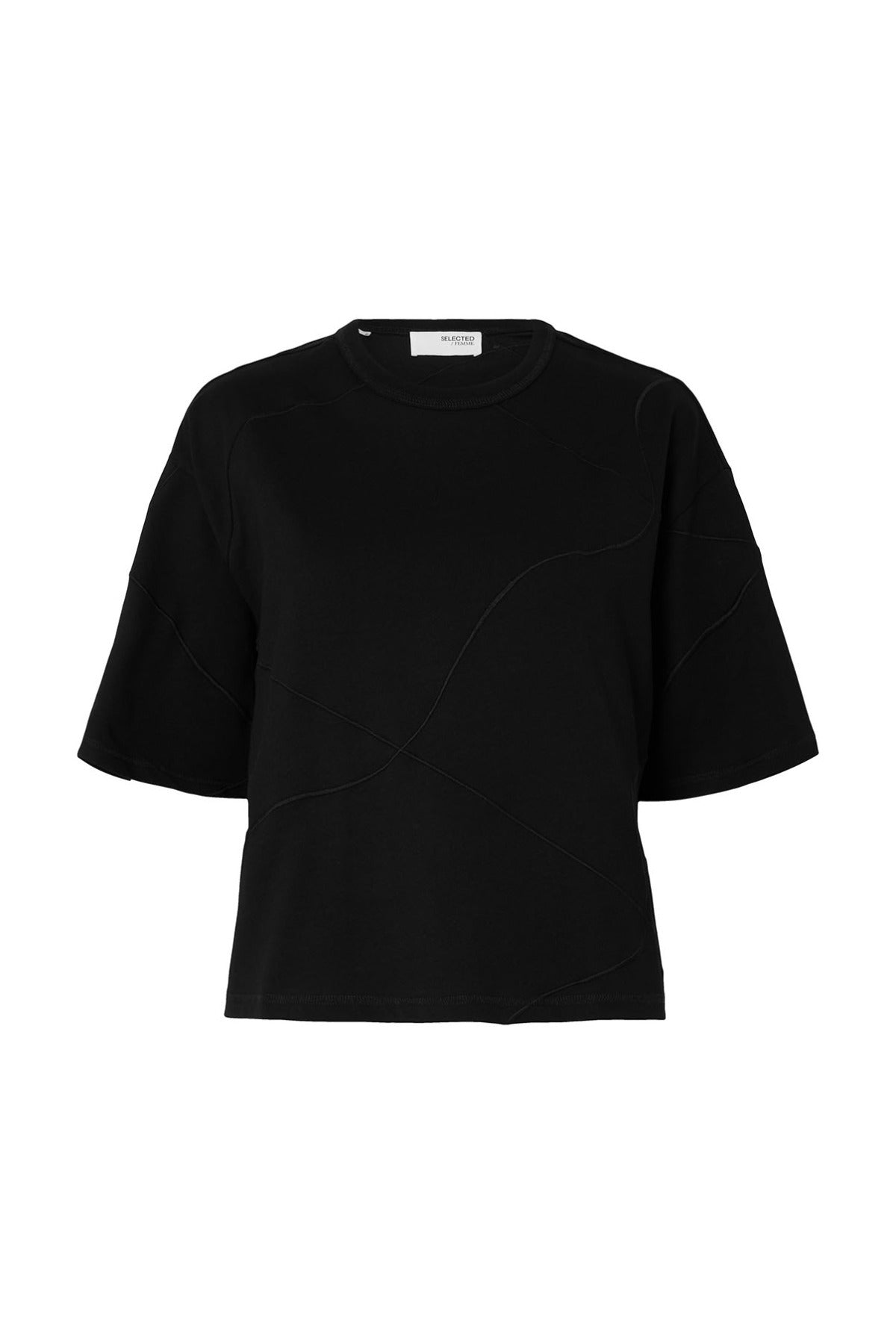 SELECTED FEMME SLFPENNY SS EMBROIDERED TEE