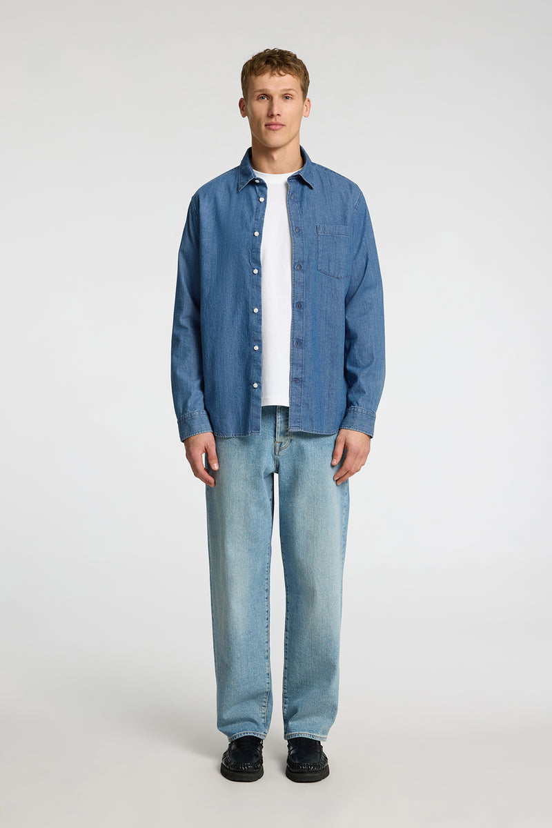 SELECTED HOMME SLHREGCARLO DENIM LS SHIRT NOOS