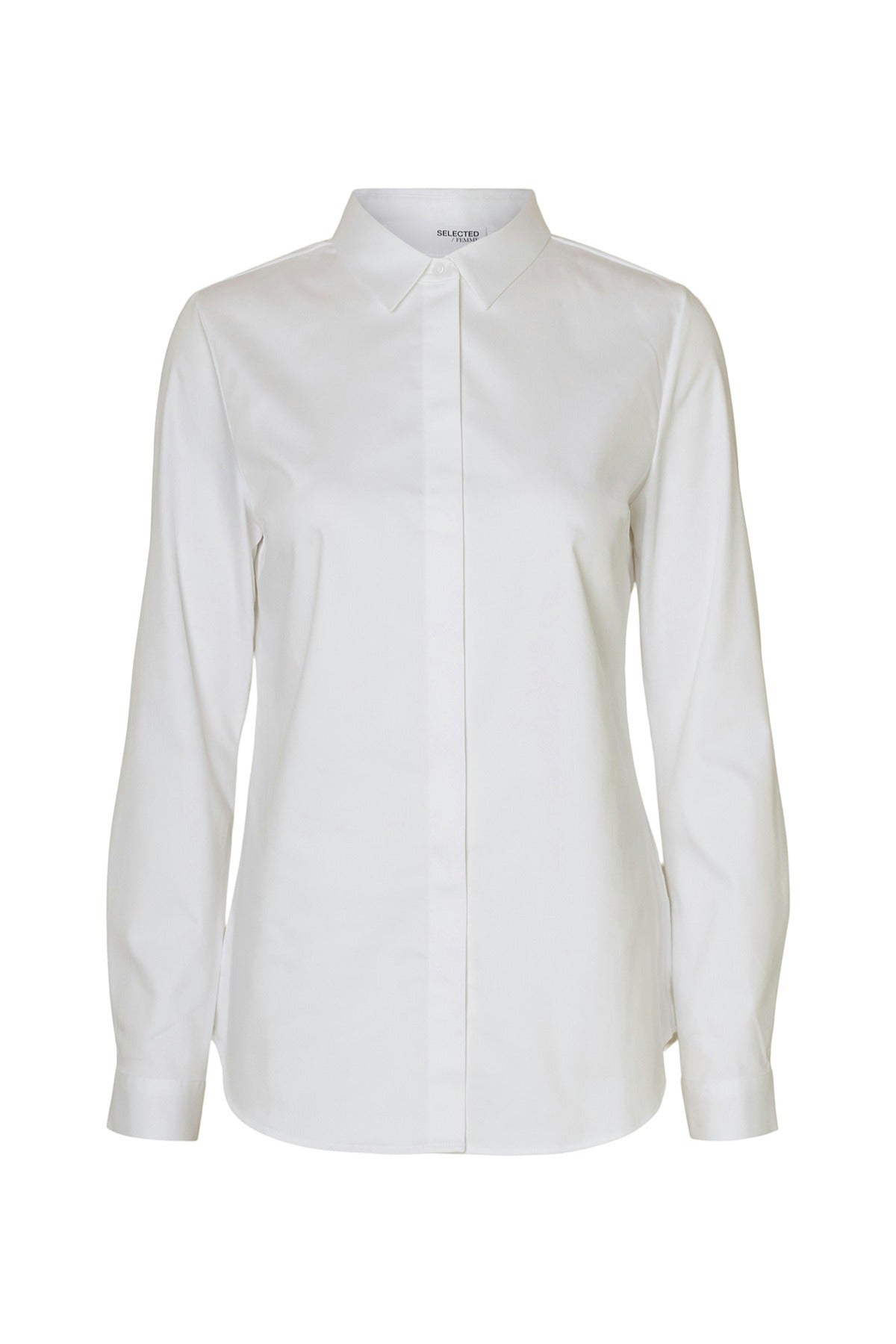 SELECTED FEMME SLFROMIE LS FITTED SHIRT NOOS