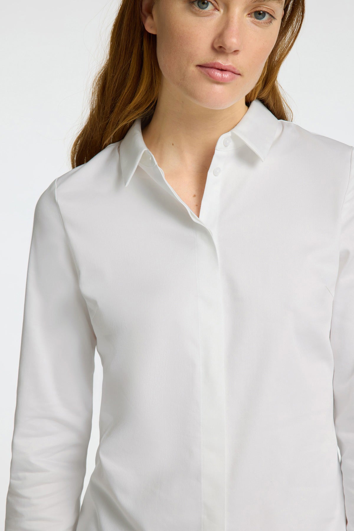SELECTED FEMME SLFROMIE LS FITTED SHIRT NOOS
