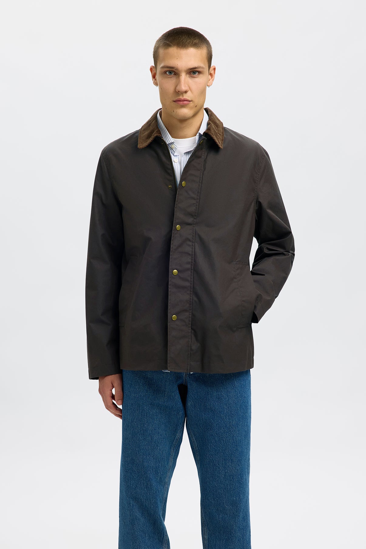 SELECTED HOMME SLHWALTER WAXED COTTON 2.0 JKT NOOS