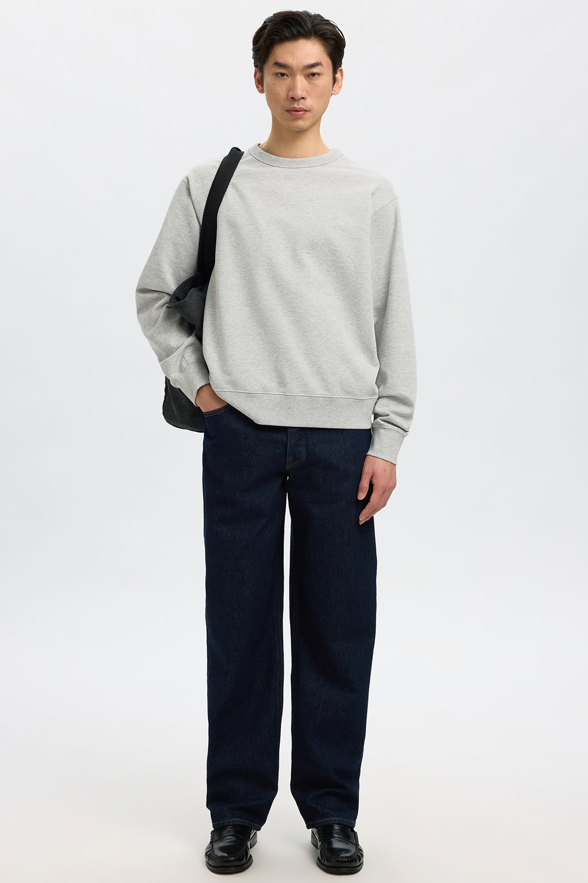 KORI - Løse jeans med let stræk