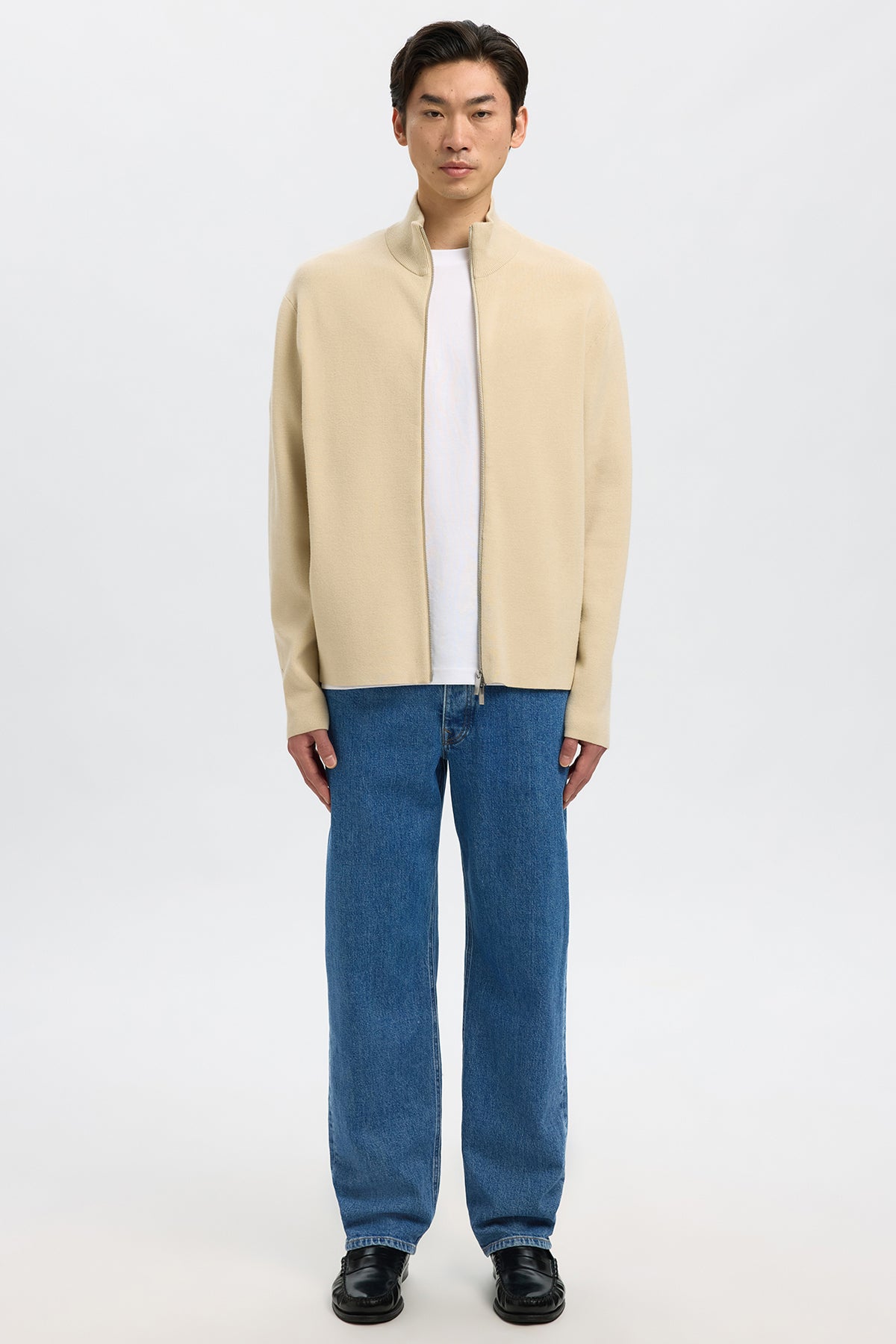KORI - Løse jeans med let stræk