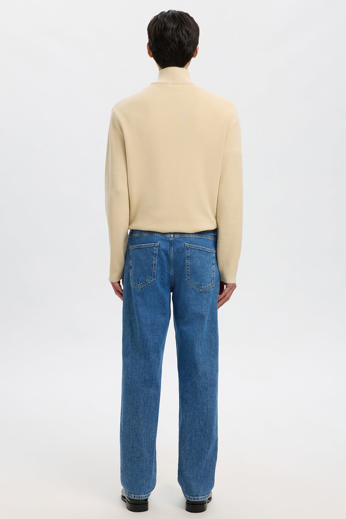 KORI - Løse jeans med let stræk