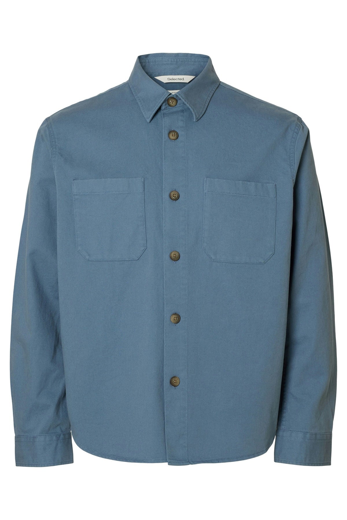 SELECTED HOMME SLHTRAVIS TWILL OVERSHIRT LS NOOS