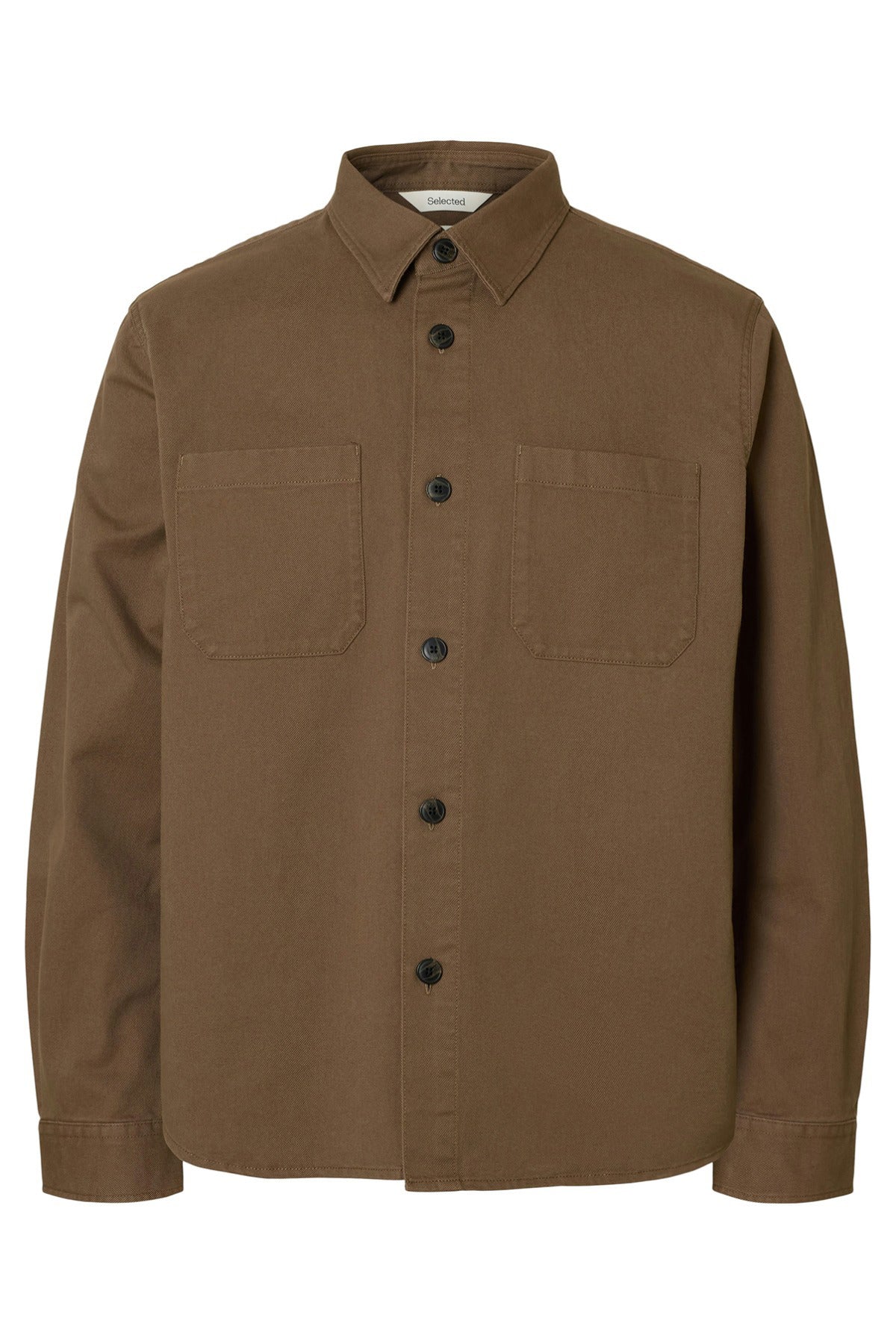 SELECTED HOMME SLHTRAVIS TWILL OVERSHIRT LS NOOS