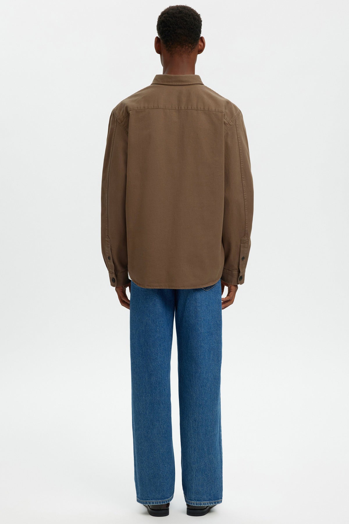 SELECTED HOMME SLHTRAVIS TWILL OVERSHIRT LS NOOS