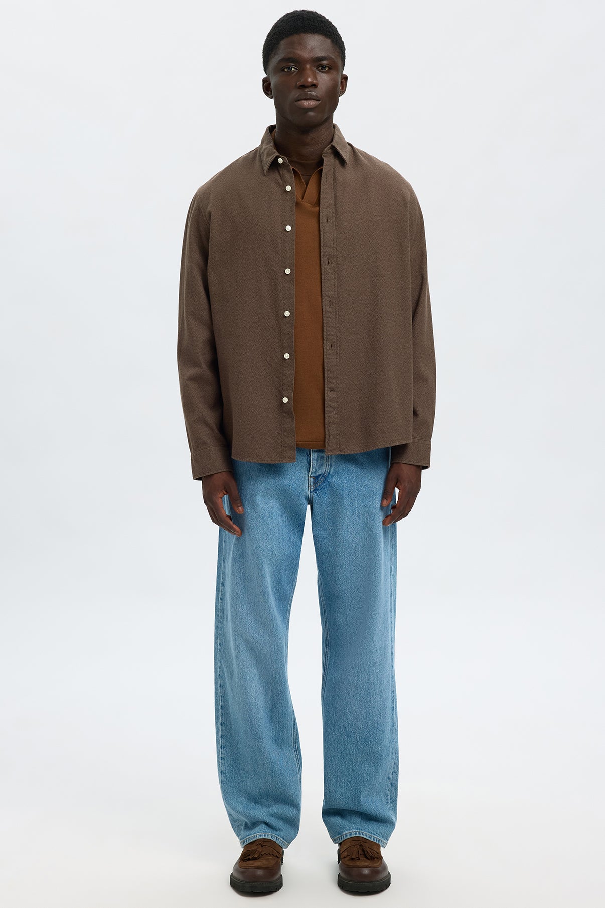 SELECTED HOMME SLHREGNOAH BRUSHED TWIST SHIRT LS NOOS