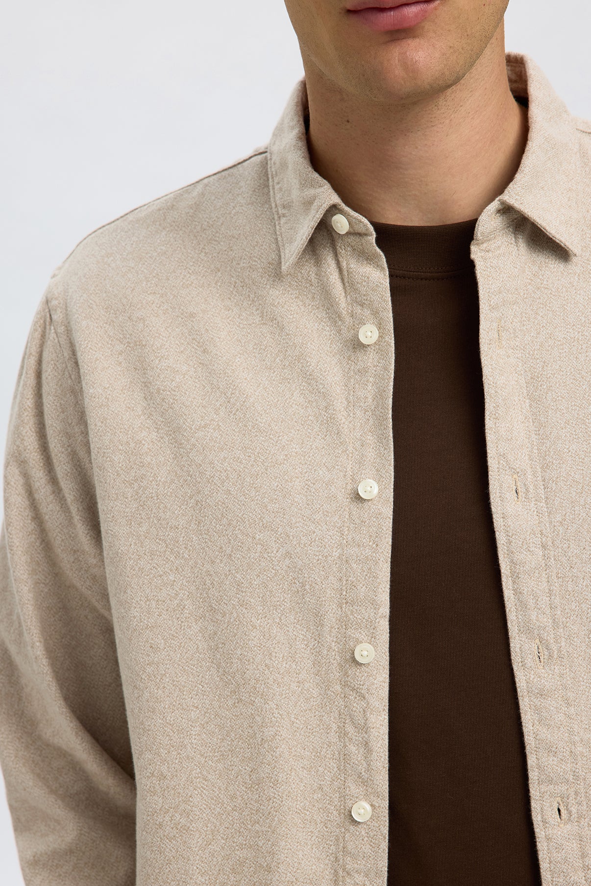 SELECTED HOMME SLHREGNOAH BRUSHED TWIST SHIRT LS NOOS