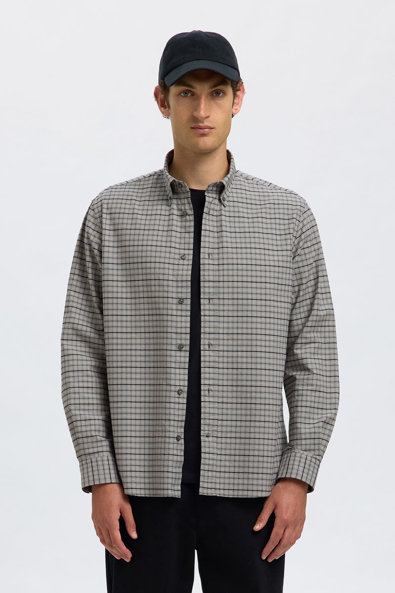 SELECTED HOMME SLHREGBLAKE OX CHECK BD LS SHIRT