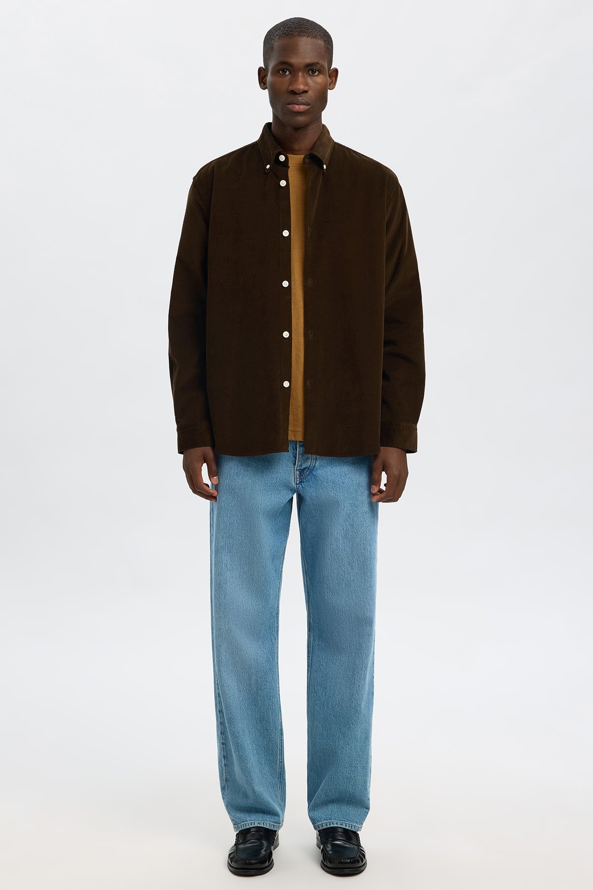 SELECTED HOMME SLHREGDANNI CORD BD LS SHIRT