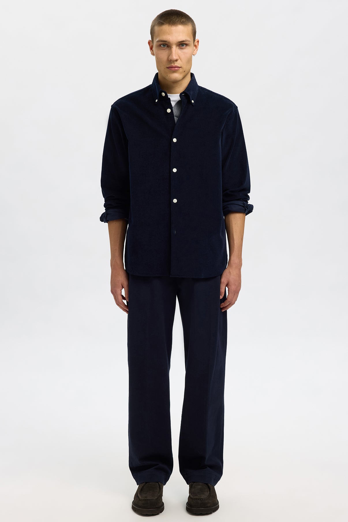 SELECTED HOMME SLHREGDANNI CORD BD LS SHIRT
