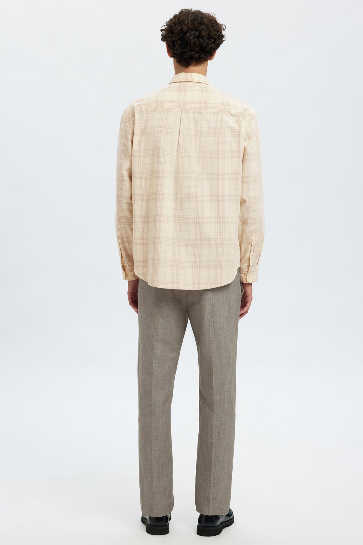 SELECTED HOMME SLHREGCORD YD CHECK LS SHIRT